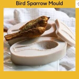 Silicon Fondant Mould For Creating Amazing Bird Sparrow For Cake Decorating