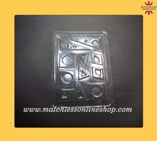 pvc chocolate moulds geometrical triangles shapes - matchless online shop supplier in delhi