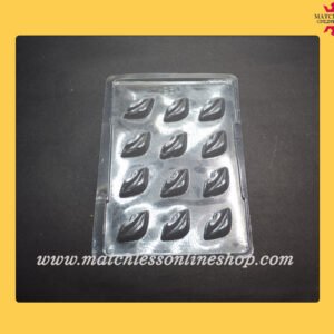 plastic pvc chocolate moulds lips shapes create beautiful chocolates lips shapes - matchless online shop supplier in delhi