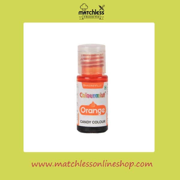 Colourmist Orange Colour Chocolate Are Highly Concentrated Colours - Matchless Online Shop Supplier Of Chocolate Colours