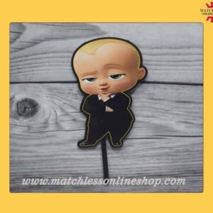 Cake Toppers Baby Boss For Happy Birthday Childrens Party, Kids Party & Make Moments Memorable.